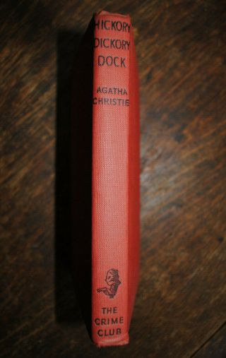 Hickory Dickory Dock Collins Crime Club 1955 First Edition Agatha Christie.