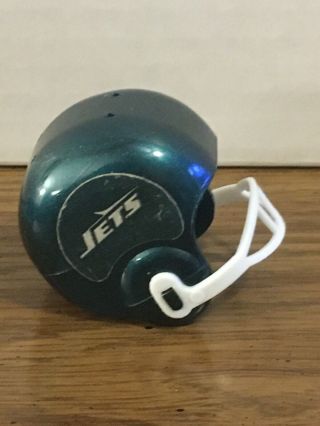 Vintage York Jets Mini Plastic Gumball Machine Football Helmet
