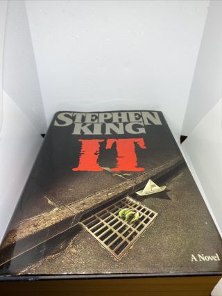 Vtg Stephen King It Hardcover First Published By Viking 1986