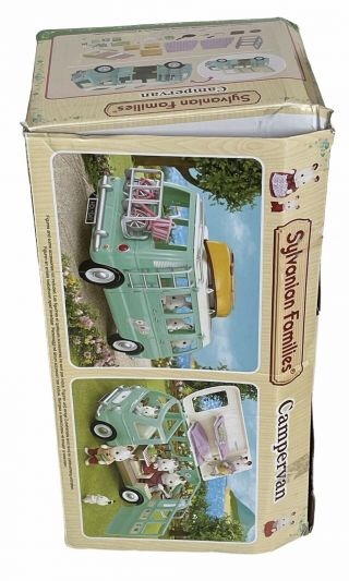 Sylvanian Families Campervan Vehicle Set By Flair Epoch Family House Rabbits 2