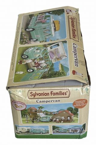Sylvanian Families Campervan Vehicle Set By Flair Epoch Family House Rabbits 3