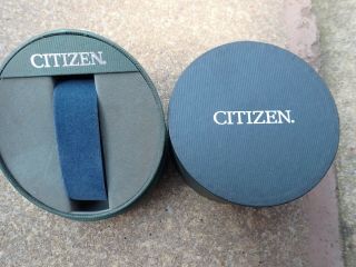 Citizen Promaster & Others Vintage Box Only Very Rare Find Has A Blue Clip G/con