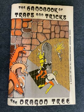 The Handbook Of Traps And Tricks,  D&d Rpg,  1981,  2nd Printing,  The Dragon Tree
