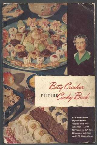 Betty Crocker: Group Of Old 1940’s/50s Vintage Recipes And Booklets Look
