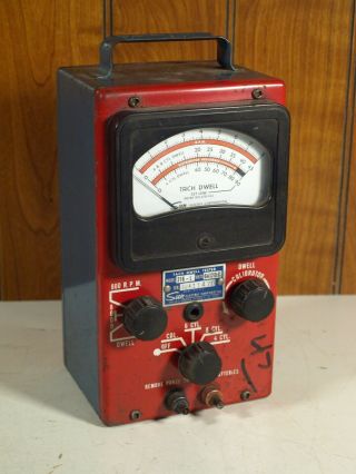 Vintage Sun Electric Tach Dwell Tester Model 216 - 1