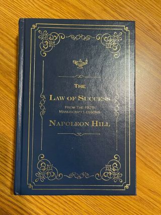 The Law Of Success 1925 Napoleon Hill
