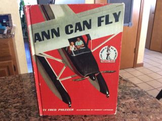 Dr Seuss Vintage Fred Phleger Ann Can Fly Beginner Books 1959 Aviation Airplane
