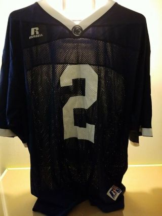 Penn State Football Jersey 2 Russell Athletic Nittany Lions Team Issue Medium