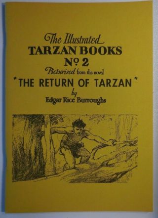 Quality Illustrated Edgar Rice Burroughs Fan Publication - The Return Of Tarzan