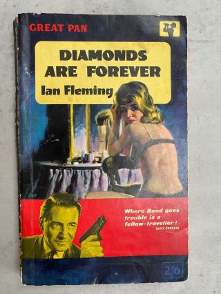 Diamonds Are Forever Ian Fleming 1961 Vg 1st/5th Pan Director Series James Bond