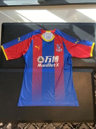 Puma Kit Crystal Palace Fc Size Us Xxl Athletic Cut (tight).  20 Inch Pit To Pit