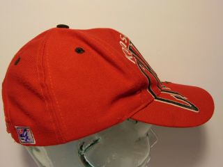 Vintage 1990s KANSAS CITY CHIEFS THE GAME BIG LOGO NFL Snapback Hat Spell Out KC 3