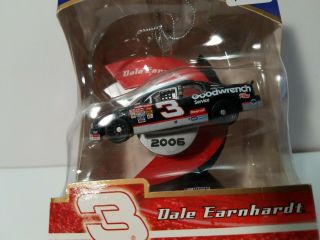 Dale Earnhardt Sr 3 Car NASCAR Christmas Collectible Car Ornament 2006 Trevco 2