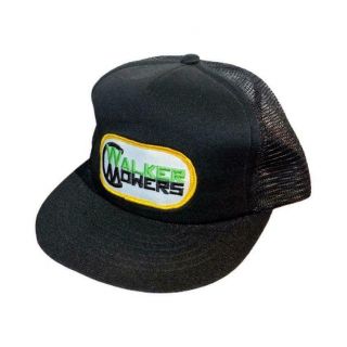 Vintage 90s Swingster Walker Mowers Trucker Hat Snapback Made In Usa