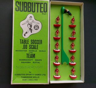 Vintage Subbuteo Team Middlesbrough 171 Hw