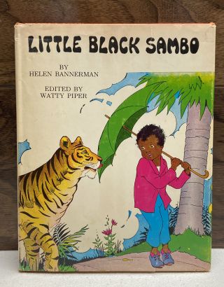 Little Black Sambo Helen Bannerman Eulalie Hb/dj Platt & Munk 1972 Watty Piper
