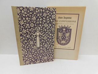 Vintage Saint Augustine The Confessions Illus.  Valeniti Angelo Peter Pauper Press
