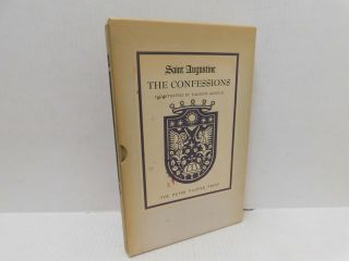 Vintage Saint Augustine The Confessions Illus.  Valeniti Angelo Peter Pauper Press 2