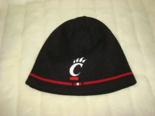 Adidas Cincinnati Bearcats Winter Beanie Stocking Cap Hat - Youth Kids One Size