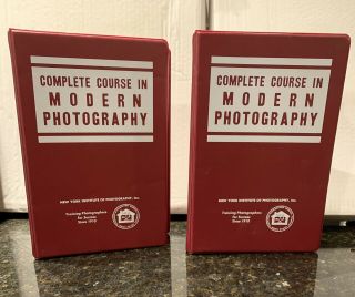 Vintage York Institute Of Photography Complete Course Photography 2 Vol - Nng