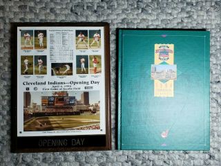 Cleveland Indians Limited Edition Game Winning Hit And Commemorative Yearbook