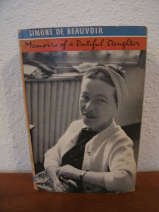 Vintage 1959 Memoirs Of A Dutiful Daughter By Simone De Beauvoir