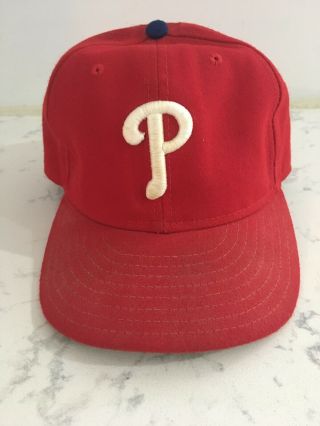 Philadelphia Phillies Fitted Era 59fifty Authentic Hat 7 5/8 Read Details
