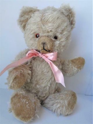 Antique Vintage Mohair Teddy Bear Baby English German American Chubby