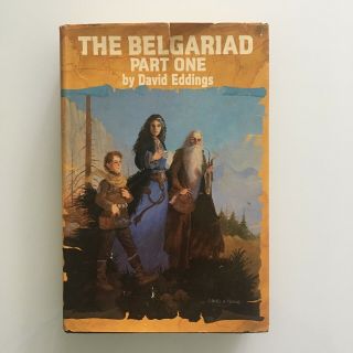 The Belgariad Part One By David Eddings 1st/bce 1983 Hc/dj Vg,  /vg