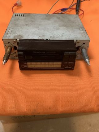 Vintage Pioneer Kp - 4440 Car Stereo Cassette Deck