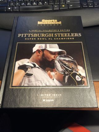Sports Illustrated Pittsburgh Steelers Bowl Xl Champions Limited Bettis Le