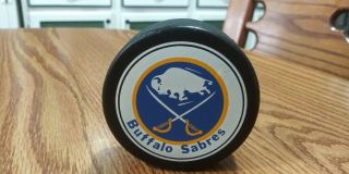 Buffalo Sabres Vintage Viceroy Official Game Puck Old Slug Nhl Hockey Canada