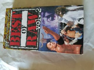 Best of Raw Vol.  2 - 2001 VHS - WWF,  WWE,  WCW 2