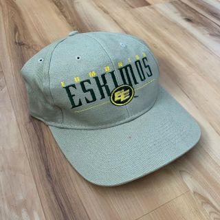 Vintage Edmonton Eskimos Starter The Right Hat Snapback Cap Cfl 90s Football