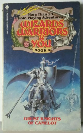 Wizards Warriors & You Book 4 Ghost Knights Of Camelot Fantasy Rpg Cyoa Kraft