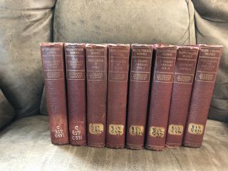 Mark Twains Authors National Edition 8 Volumes 1899 Copyright See Photos