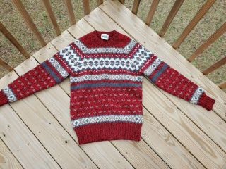 Vintage Woolrich Unisex Sweater Size M 9011 Wpl6635 Made In Brtish Hong Kong