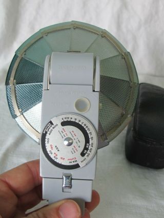 Vintage Nikon F Japan BC - 7 Bulb Flash Unit w/ Case 3
