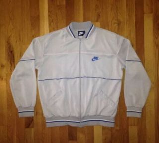 Vintage Nike Blue Tag Track Jacket Mens Size Large 80s Air Jordan 1 Michael Og