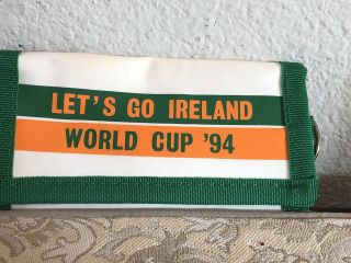Vintage World Cup Soccer 94 Ireland Here We Go Usa Key Holder
