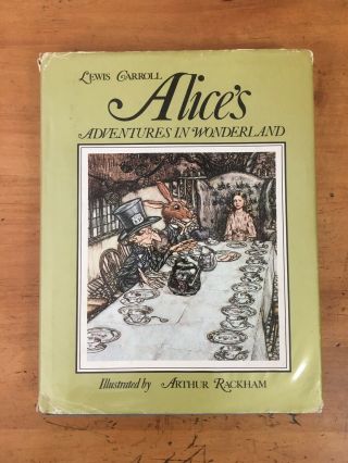 Arthur Rackham Illustrated Alice’s Adventures In Wonderland 1975