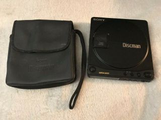 Vintage Sony Discman D - 9 Cd Portable Player