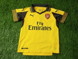 Arsenal London England 2016/2017 Football Shirt Jersey Away Puma Young