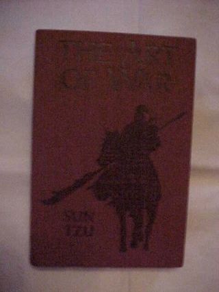 The Art Of War By Sun Tzu; Leather Cover (2014