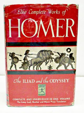 The Complete Of Homer - The Iliad And The Odyssey Hcdj - Modern Library