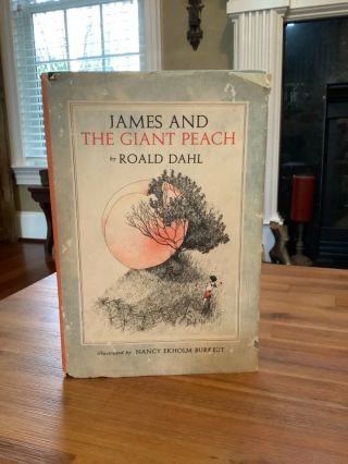 1961 James And The Giant Peach By Roald Dahl Alfred Knopf