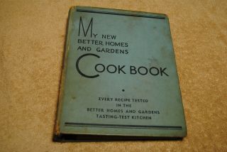 Vintage 1937 My Better Homes And Gardens Cookbook 3 Ring Binder
