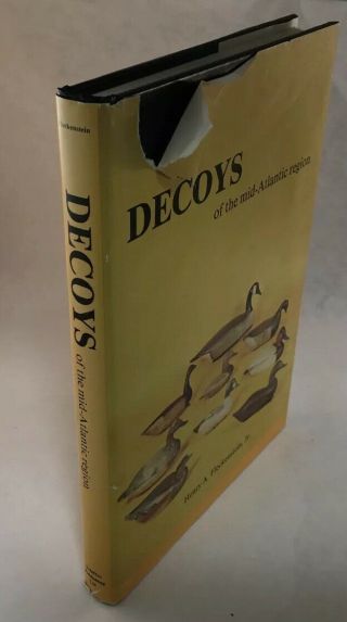 Reference Book Decoys Of The Mid - Atlantic Region By Henry A.  Fleckenstein Jr