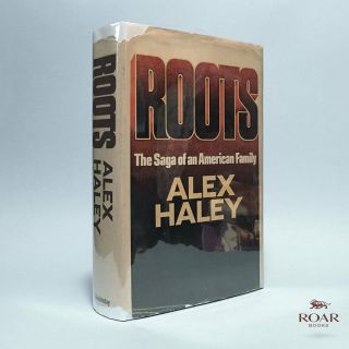 Alex Haley Roots,  True First Edition 1st (1976 Hcdj) Saga Of An American Family
