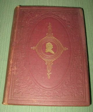 The Home Of Washington 1st Edition 1870 A S Hale Co By Lossing W/engravings Good